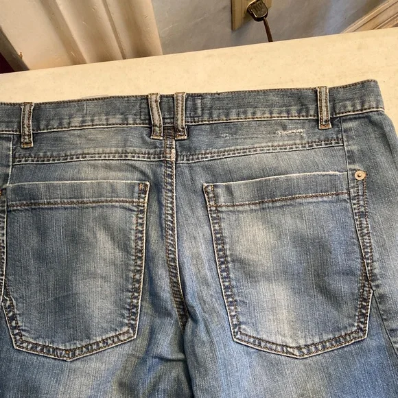 Moschino Blue Denim with Black Label - Picture 7 of 11